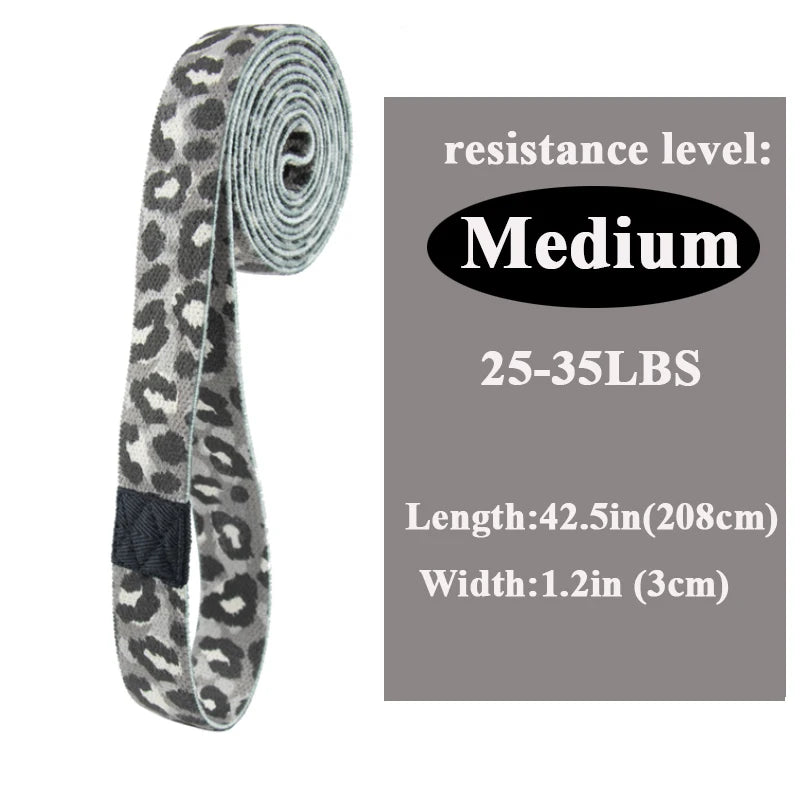 Fitness Long Resistance Bands Workout Fabric Set Exercise Elastic Booty Bands for Pull up Woman Assist 3-Piece Leg