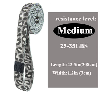 Fitness Long Resistance Bands Workout Fabric Set Exercise Elastic Booty Bands for Pull up Woman Assist 3-Piece Leg