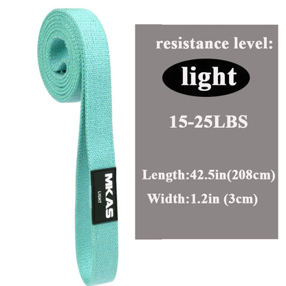 Fitness Long Resistance Bands Workout Fabric Set Exercise Elastic Booty Bands for Pull up Woman Assist 3-Piece Leg